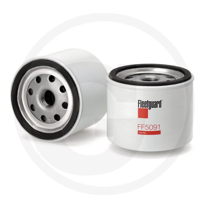 Fleetguard Brandstoffilter - Ø 76,02 mm, Hoogte 64,9 mm, Draad M16 x 1,5