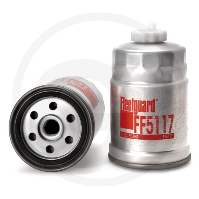 Fleetguard Brandstoffilter FF5117, Ø81,5mm, Hoogte 143,5mm, M16 x 1,5 Aansluiting