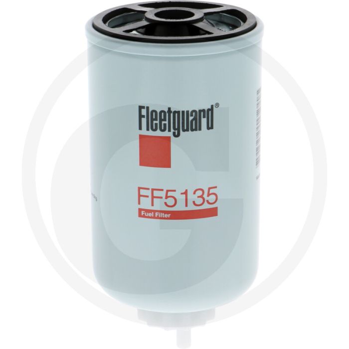 Fleetguard Brandstoffilter FF5135, Ø77mm, Hoogte 156mm, Draad M16 x 1,5