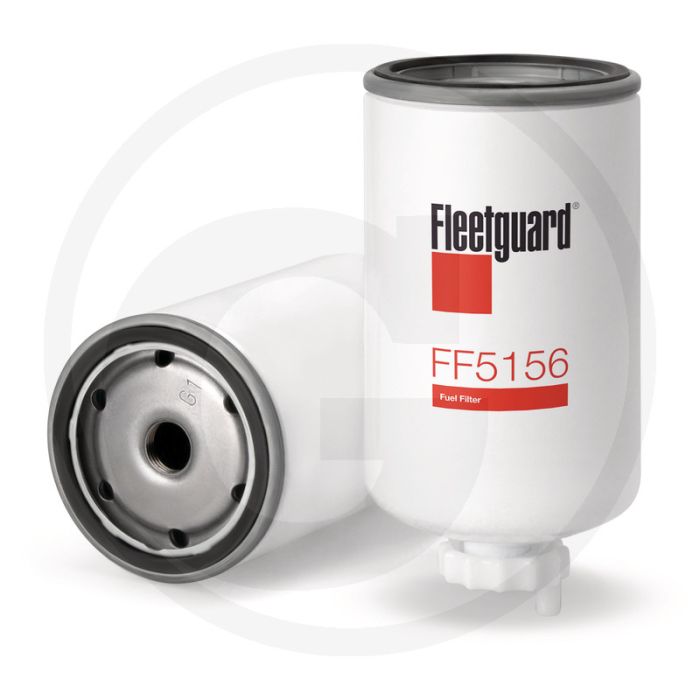 Fleetguard Brandstoffilters FF5156, Ø77mm, Hoogte 156mm, Draad M16 x 1,5