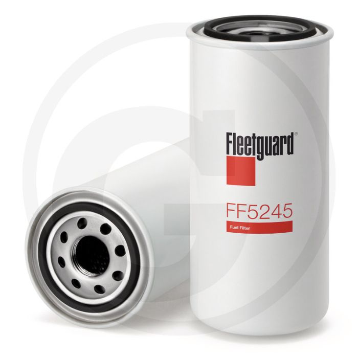 Fleetguard Brandstoffilter - Ø 80,77mm, Hoogte 180,09mm, Draad 1-14 UNS-2B