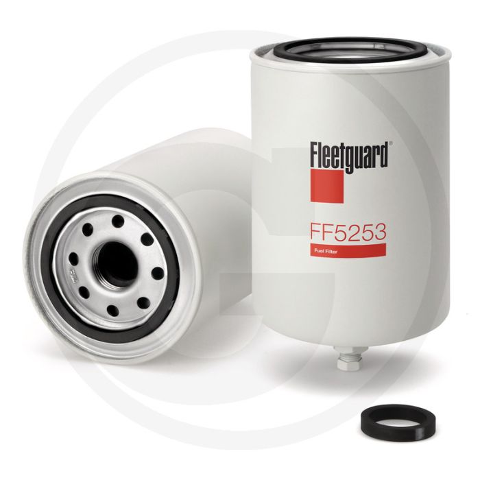 Fleetguard Brandstoffilter - Ø 93,73mm, Hoogte 154,94mm, Draad 1-14 UNS-2B
