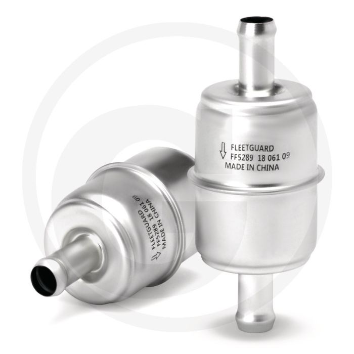 Fleetguard Brandstoffilter FF5289, Lengte 110mm, Slangaansluiting 12,7mm