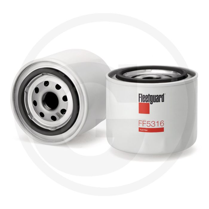 Fleetguard Brandstoffilter - Ø 93,22 mm, Hoogte 81,03 mm, Draad M20 x 1,5