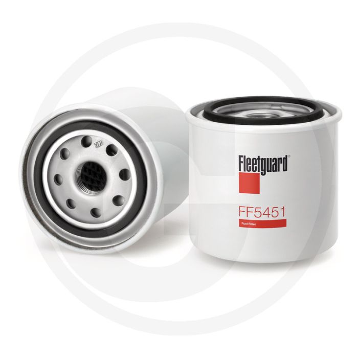 Fleetguard Brandstoffilter FF5451, 3/4"-16 UNF-2B, Ø80,52mm, H81,79mm