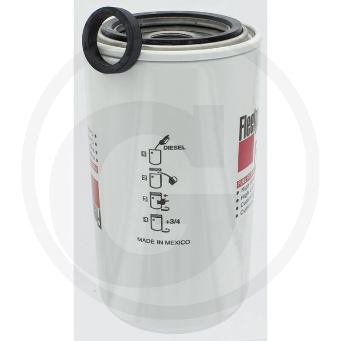 Fleetguard Brandstoffilter FF5580, Buiten-Ø 93,47mm, Hoogte 175,77mm, Draad 7/8"-14 UNF-2B