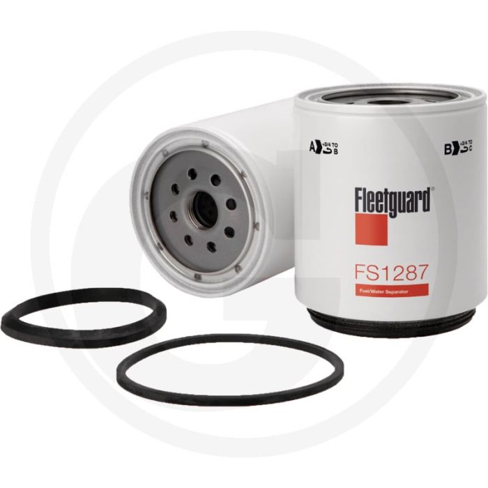 Fleetguard Brandstofvoorfilter FS1287, Ø 107,77 mm, Hoogte 128,14 mm