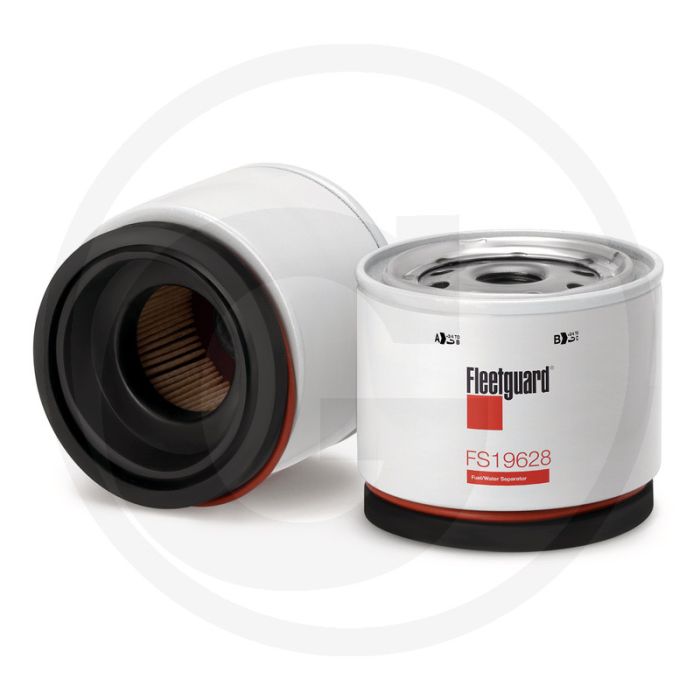 Fleetguard Brandstofvoorfilter FS19628, Ø 76,2mm, Hoogte 60,2mm, Draad M18 x 1,5