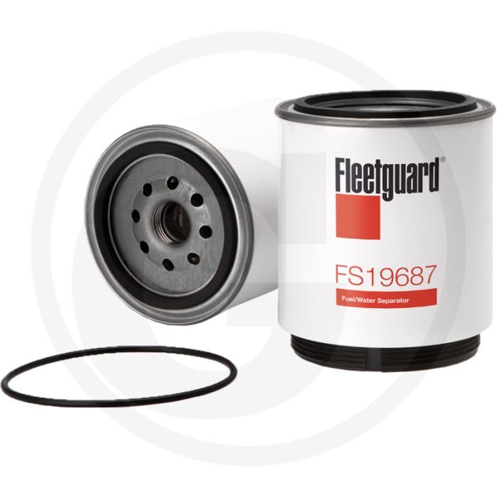 Fleetguard Brandstofvoorfilter FS19687, Ø107,5mm, Hoogte 131,5mm
