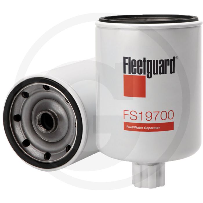 Fleetguard Brandstofvoorfilter FS19700, Ø 107,67mm, Hoogte 171,04mm, Draad 7/8"-14 UN-2B