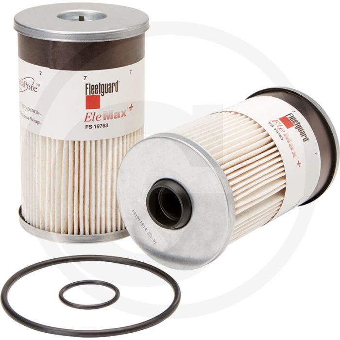 Fleetguard Brandstofvoorfilter FS19763, Ø 106,93 mm, Hoogte 178,79 mm
