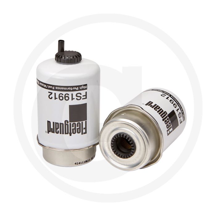 Fleetguard Brandstofvoorfilter FS19912, Ø 83,06mm, Hoogte 152,4mm