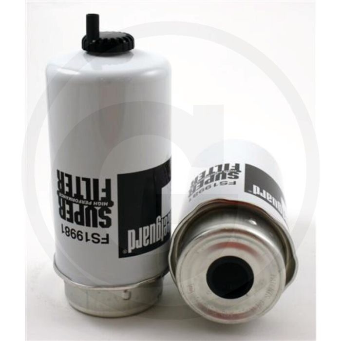 Fleetguard Brandstofvoorfilter FS19981, Ø 83,06 mm, Hoogte 195,58 mm