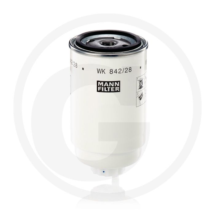 MANN FILTER Brandstoffilter - Ø82mm, Hoogte 155mm, Draad M16 x 1,5