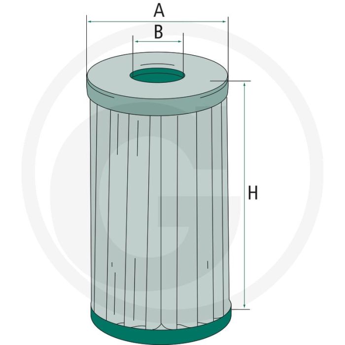 MANN FILTER Brandstoffilter - Ø 34mm, Hoogte 66mm