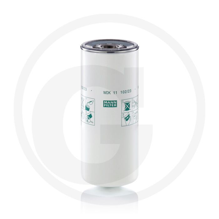 MANN FILTER Brandstoffilter - Ø108mm, H262mm, Draad M32x1.5