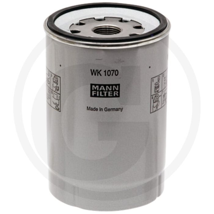 MANN FILTER Brandstoffilter WK1070X, Diesel, Ø107mm, H158mm, Met afdichting