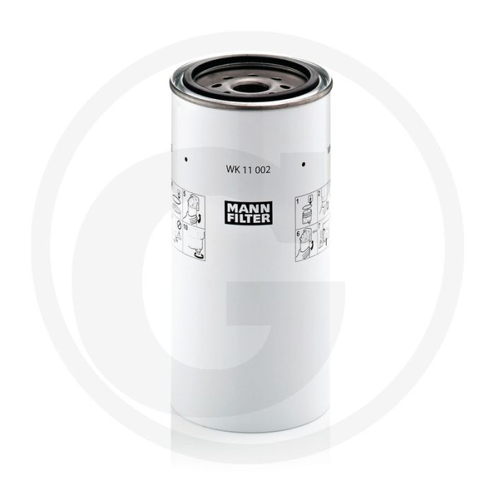 MANN FILTER Brandstoffilters - Diesel, Ø108mm, Hoogte 217mm, 1-14 UNS Draad