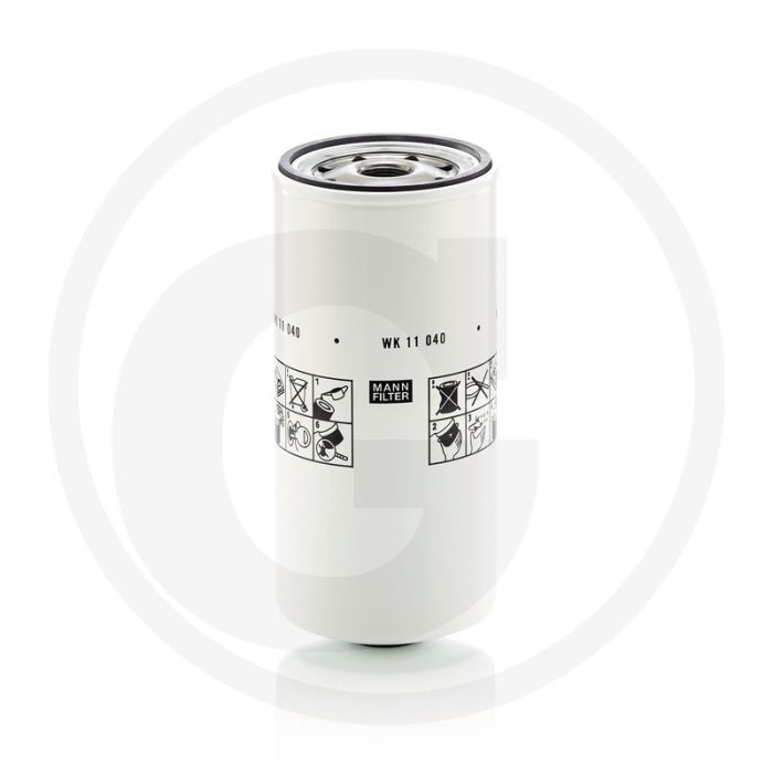 MANN FILTER Brandstoffilter WK11040X, Diesel, Ø108mm, H233mm, G 1 1/4" Aansluiting