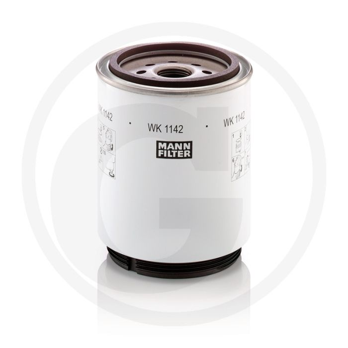 MANN FILTER Brandstoffilters - Diesel, Ø108mm, Hoogte 130mm, Met afdichting