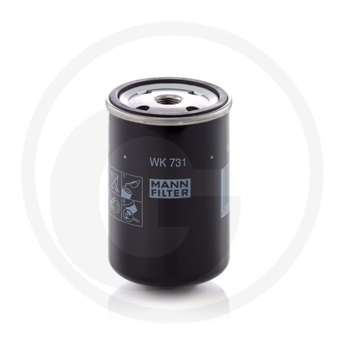 MANN FILTER Brandstoffilters - Diesel, Ø126mm, Lengte 126mm