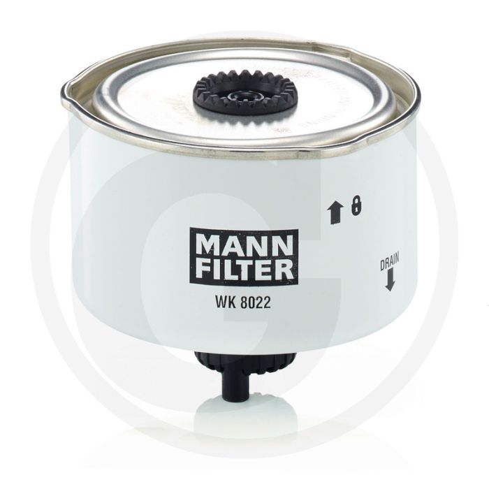 MANN FILTER Brandstoffilter - Diesel, Ø107mm, Hoogte 92mm, Met afdichting
