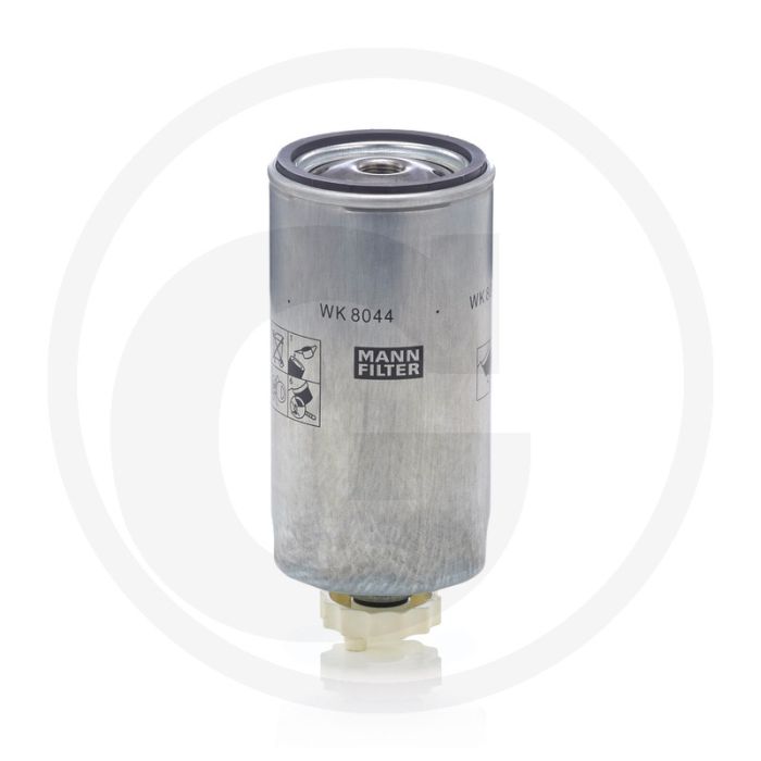 MANN FILTER Brandstoffilter WK8044X, Ø78mm, H154mm, Diesel, M16x1,5
