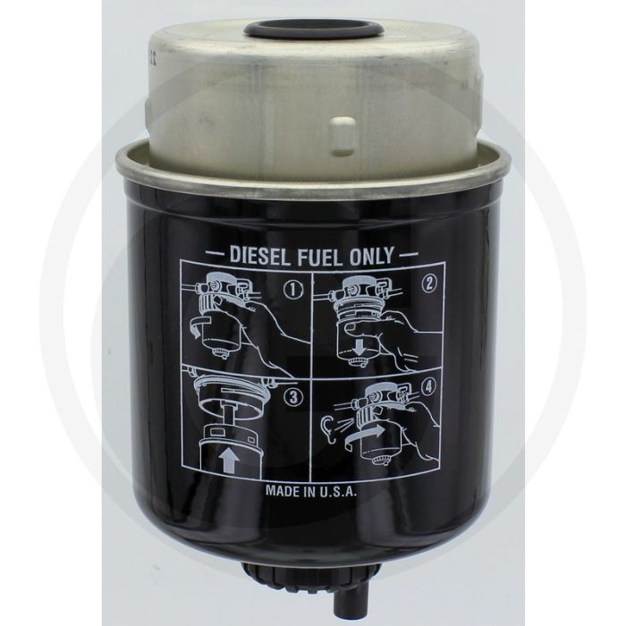 MANN FILTER Brandstoffilters - Diesel, Ø 83mm, Hoogte 128mm