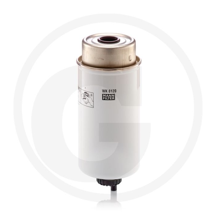 MANN FILTER Brandstoffilter - Diesel, Ø 83mm, H 197mm, MANN nr. WK8120