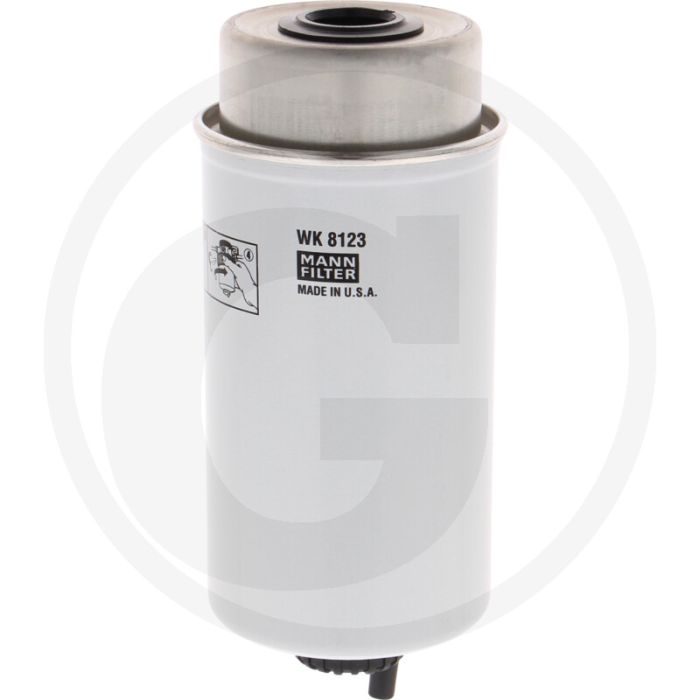 MANN FILTER Brandstoffilters - Diesel, Ø83mm, H197mm, MANN nr. WK8123