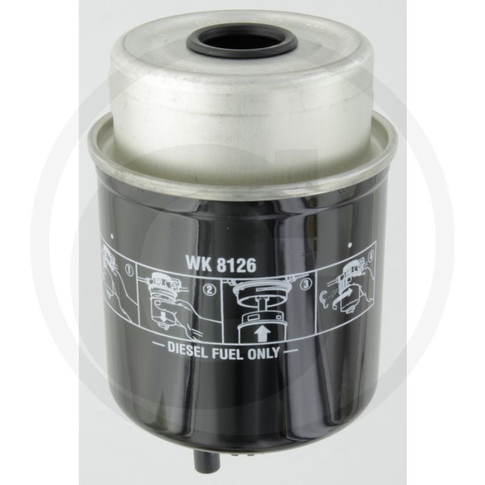 MANN FILTER Brandstoffilters - Diesel, Ø 83mm, H 136mm, MANN nr. WK8126