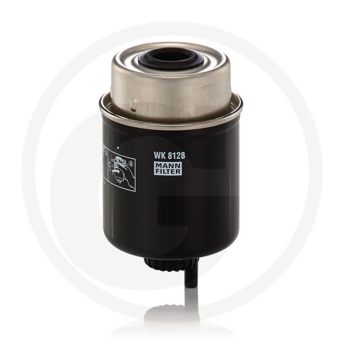 MANN FILTER Brandstoffilter - Diesel, Ø 83mm, H 136mm, MANN nr. WK8128