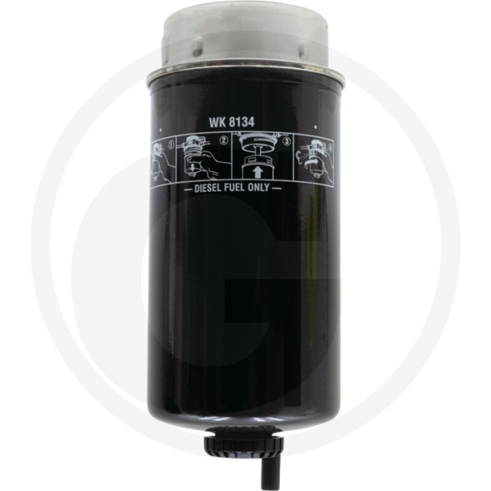 MANN FILTER Brandstoffilters - Diesel, Ø 83mm, Hoogte 197mm, MANN nr. WK8134