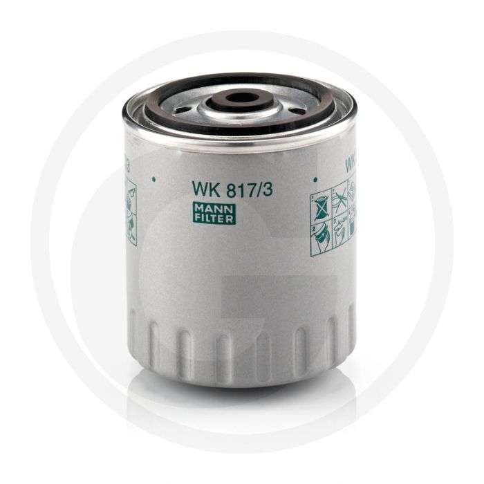 MANN FILTER Brandstoffilters - Diesel, Ø86mm, H98mm, M12x1.5, Met afdichting