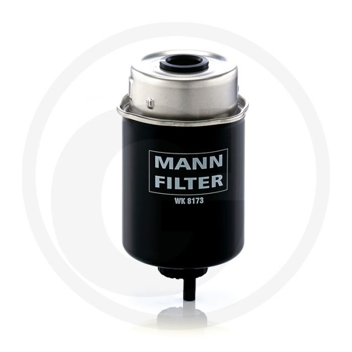 MANN FILTER Brandstoffilter WK8173, Diesel, Ø 88,2 mm, Hoogte 153,5 mm