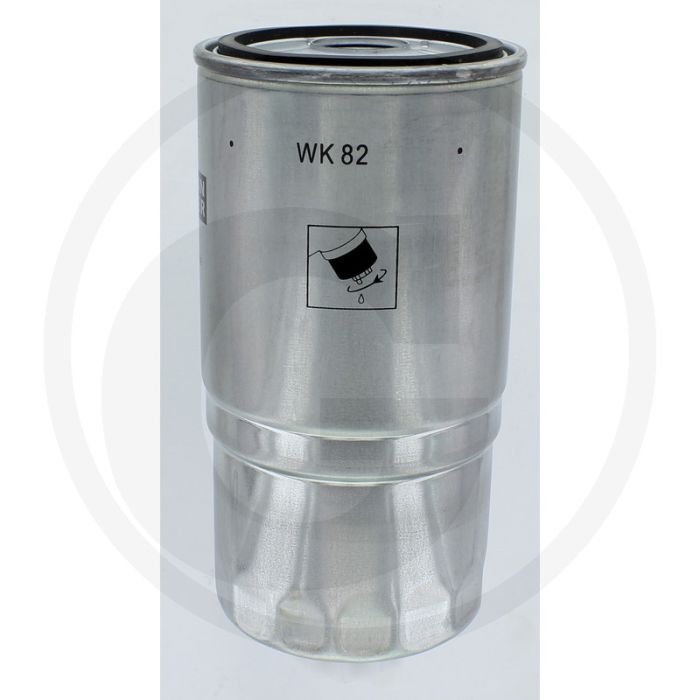 MANN FILTER Brandstoffilters - Diesel, Ø83mm, Hoogte 182mm, M16 x 1.5 Draad