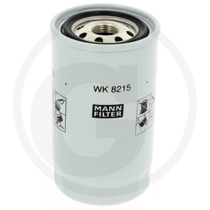MANN FILTER Brandstoffilter - Diesel, Ø 80mm, Hoogte 146mm, M22 x 1,5 Draad