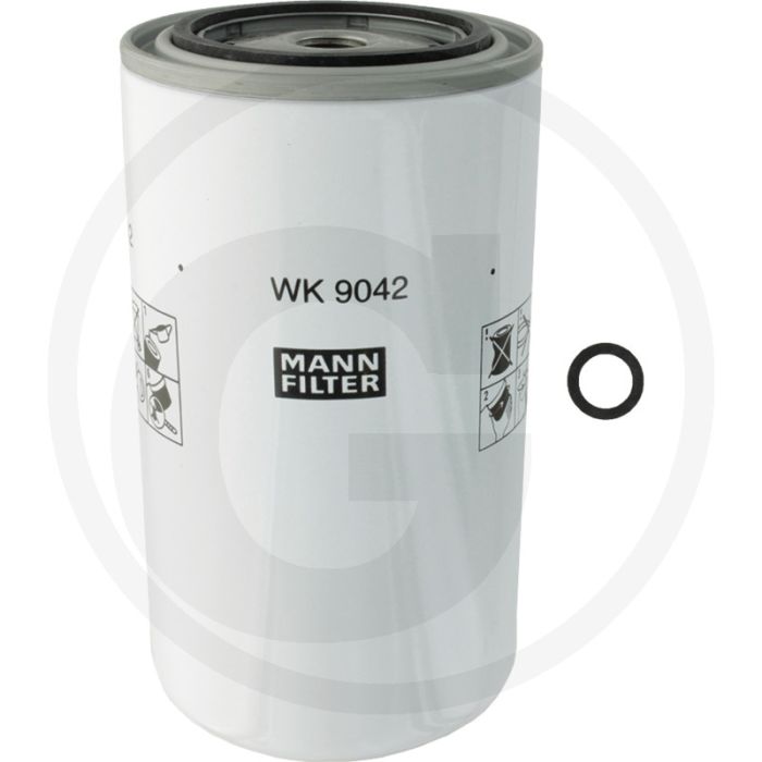 MANN FILTER Brandstoffilters - Diesel, Ø 93,5mm, Hoogte 182,5mm, M16 x 1,5 Draad