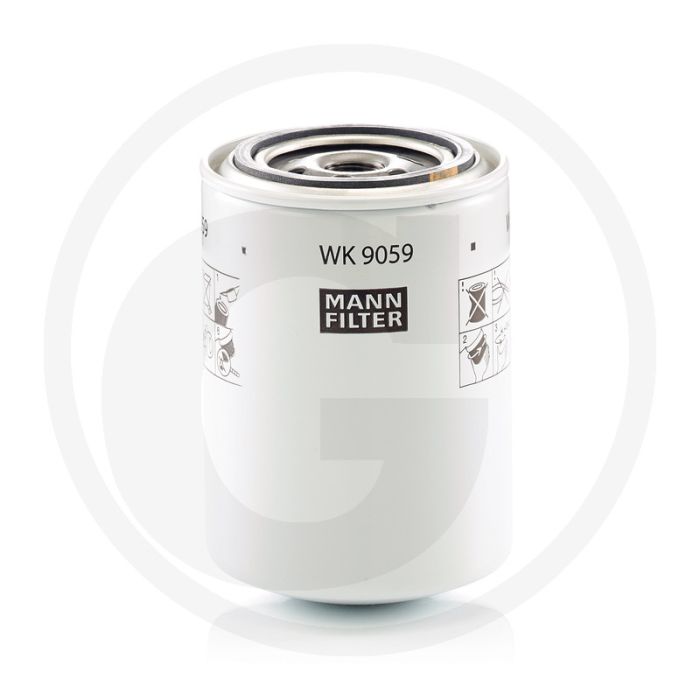 MANN FILTER Brandstoffilter WK 9059 - Diesel, Ø 93mm, Hoogte 133mm