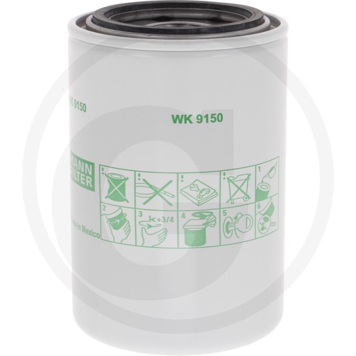 MANN FILTER Brandstoffilter WK9150 - Diesel, Ø 94mm, Hoogte 148mm
