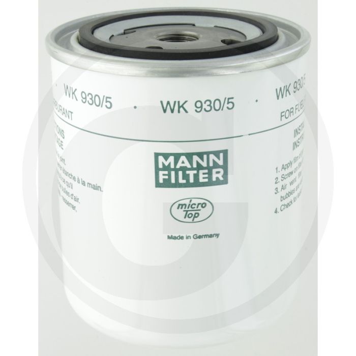 MANN FILTER Brandstoffilters - Diesel, Ø 96mm, Hoogte 116mm, M16 x 1.5 Draad