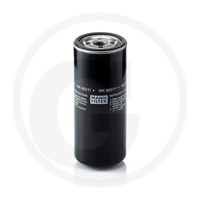 MANN FILTER Brandstoffilter - Diesel, Ø93mm, Hoogte 210mm, 1-12 UNF Draad