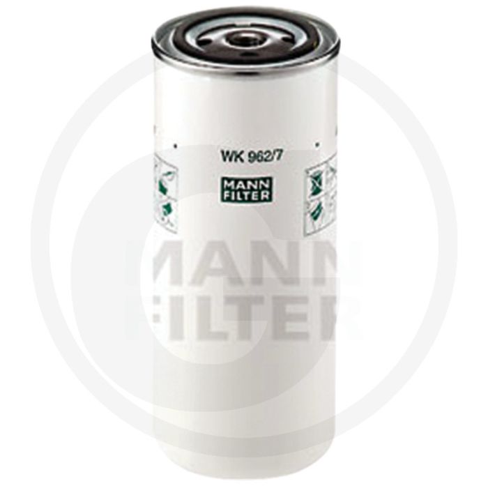 MANN FILTER Brandstoffilter WK962/7, Ø93mm, H212mm, Diesel, M18x1.5