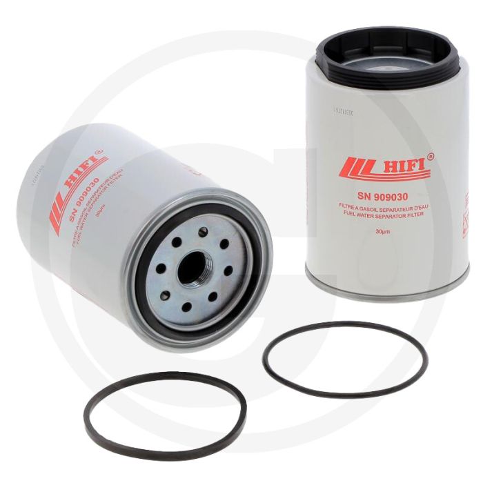 HIFI Brandstofvoorfilter - Buiten-Ø 111mm, Hoogte 158mm, Draad 1-14 UNF / M95 x 2,5