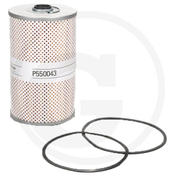 Donaldson Brandstoffilter P550043, Patroon, Ø 147,57 mm, Lengte 237,99 mm, 99% Rendement 20 µm