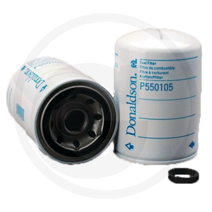 Donaldson Brandstoffilter P550105 - Opschroeven, Cellulose, Ø93mm, 136mm, 6.9 bar