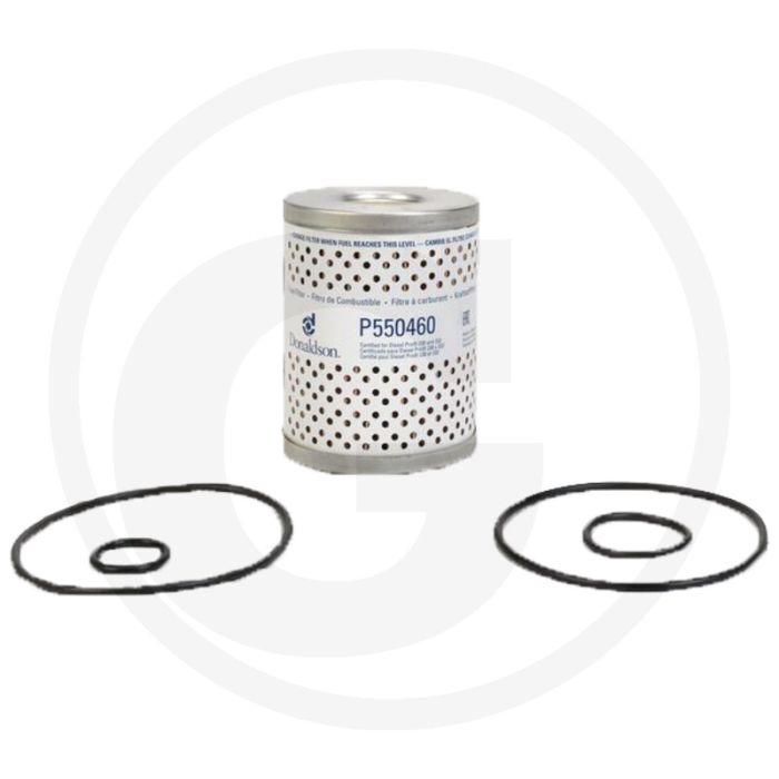 Donaldson Brandstoffilter P550460, Cellulose, Ø87.6mm, Lengte 112.8mm, Rendement 99% bij 7µm