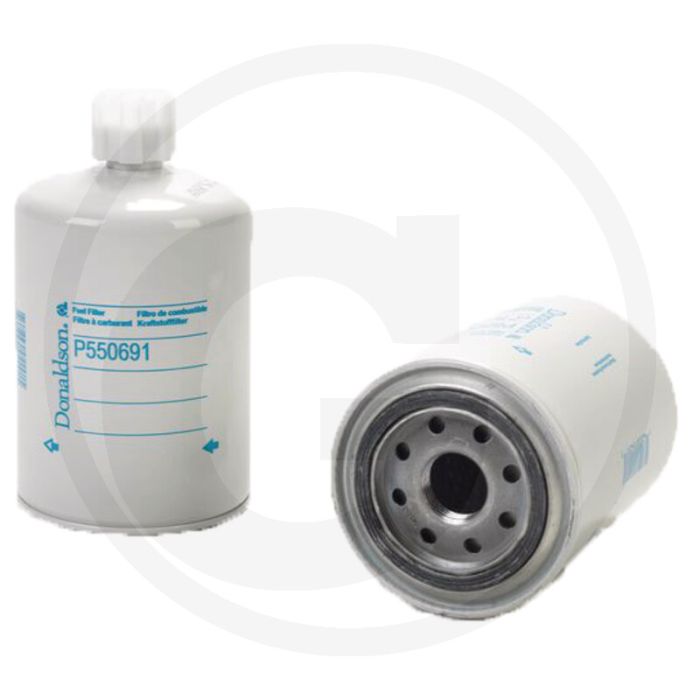 Donaldson Brandstoffilter P550691, Opschroeven, Ø 93.7 mm, Lengte 163.1 mm, Voor Cummins 3843447