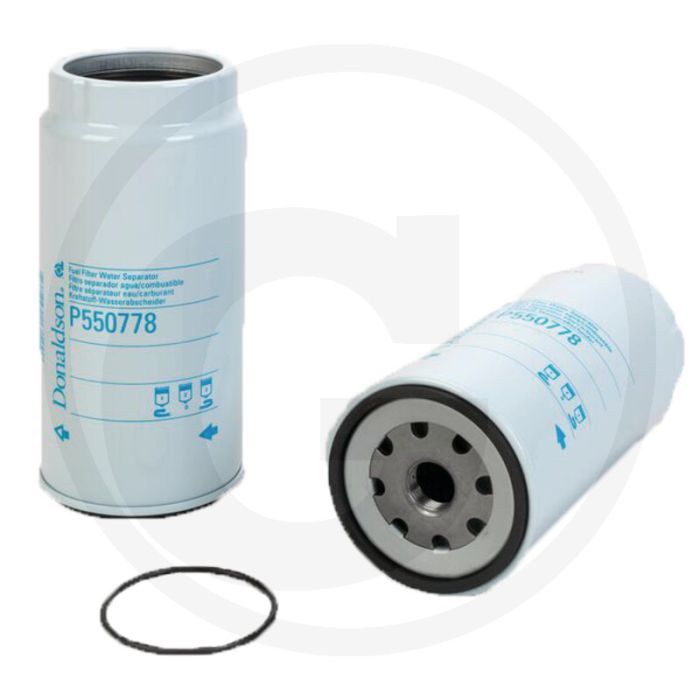 Donaldson Brandstoffilter P550778 - Opschroeven, 108mm Ø, 229mm L, 20µm 99% Rendement