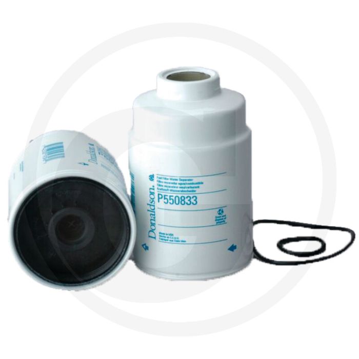 Donaldson Brandstoffilter P550833 - Opschroeven, Ø102mm, 162.3mm, 99% Rendement bij 7µm